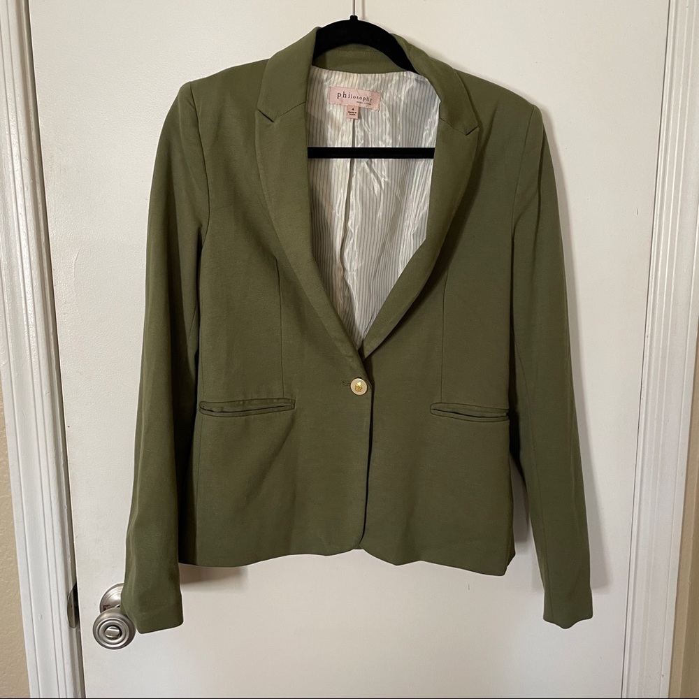 Green Blazer